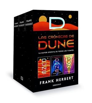 CRÓNICAS DE DUNE (PACK CON: DUNE | EL MESÍAS DE DUNE | HIJOS DE DUNE) | 9788466356985 | HERBERT, FRANK | Llibreria L'Illa - Llibreria Online de Mollet - Comprar llibres online