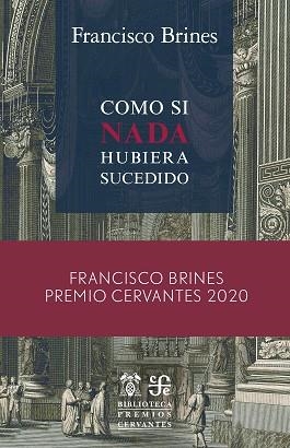 COMO SI NADA HUBIERA SUCEDIDO | 9788437508153 | BRINES BAÑÓ, FRANCISCO | Llibreria L'Illa - Llibreria Online de Mollet - Comprar llibres online