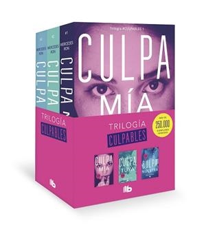 TRILOGÍA CULPABLES (PACK CON: CULPA MÍA | CULPA TUYA | CULPA NUESTRA) | 9788413143644 | RON, MERCEDES | Llibreria L'Illa - Llibreria Online de Mollet - Comprar llibres online