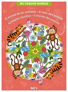 NEW COLOURING MANDALAS-MUNDO DE LOS ANIMALES | 9789403225777 | BALLON