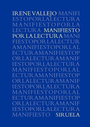 MANIFIESTO POR LA LECTURA | 9788418708954 | VALLEJO, IRENE | Llibreria L'Illa - Llibreria Online de Mollet - Comprar llibres online