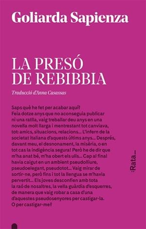 PRESO DE REBIBBIA, LA | 9788416738175 | SAPIENZA, GOLIARDA | Llibreria L'Illa - Llibreria Online de Mollet - Comprar llibres online