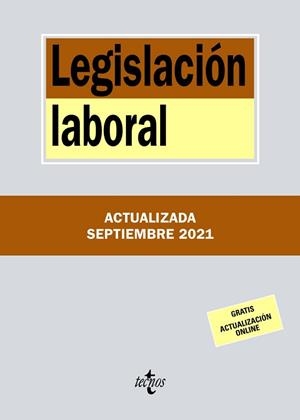 LEGISLACIÓN LABORAL | 9788430982851 | EDITORIAL TECNOS | Llibreria L'Illa - Llibreria Online de Mollet - Comprar llibres online