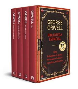 BIBLIOTECA ESENCIAL GEORGE ORWELL (1984 | REBELIÓN EN LA GRANJA | HOMENAJE A CAT | 9788466357777 | ORWELL, GEORGE | Llibreria L'Illa - Llibreria Online de Mollet - Comprar llibres online