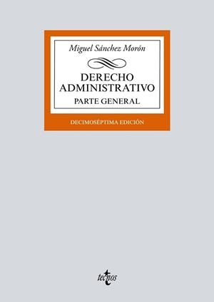 DERECHO ADMINISTRATIVO | 9788430982448 | SÁNCHEZ MORÓN, MIGUEL | Llibreria L'Illa - Llibreria Online de Mollet - Comprar llibres online
