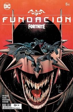 BATMAN/FORTNITE: FUNDACIÓN | 9788418931109 | GAGE, CHRISTOS N./MUSTARD, DONALD/SNYDER, SCOTT/HIXSON, JOSHUA | Llibreria L'Illa - Llibreria Online de Mollet - Comprar llibres online
