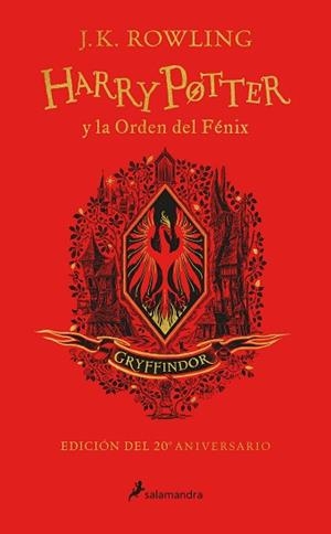 HARRY POTTER Y LA ORDEN DEL FÉNIX (EDICIÓN GRYFFINDOR DEL 20º ANIVERSARIO) (HARR | 9788418174605 | ROWLING, J.K. | Llibreria L'Illa - Llibreria Online de Mollet - Comprar llibres online