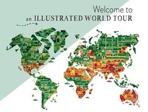 WELCOME TO AN ILLUSTRATED WORLD TOUR | 9788417557430 | Llibreria L'Illa - Llibreria Online de Mollet - Comprar llibres online