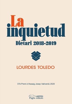 INQUIETUD | 9788413032863 | TOLEDO LORENTE, LOURDES | Llibreria L'Illa - Llibreria Online de Mollet - Comprar llibres online