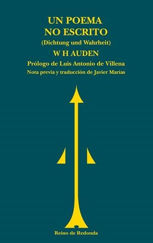 POEMA NO ESCRITO, UN | 9788494725685 | AUDEN, W.H. | Llibreria L'Illa - Llibreria Online de Mollet - Comprar llibres online