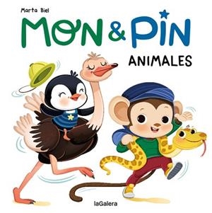 MON & PIN. ANIMALES | 9788424671488 | BIEL, MARTA | Llibreria L'Illa - Llibreria Online de Mollet - Comprar llibres online