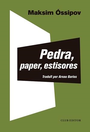 PEDRA PAPER ESTISORES | 9788473293266 | ÓSSIPOV, MAKSIM | Llibreria L'Illa - Llibreria Online de Mollet - Comprar llibres online