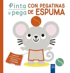 PINTA Y PEGA CON PEGATINAS DE ESPUMA. NARANJA | 9788408250470 | YOYO | Llibreria L'Illa - Llibreria Online de Mollet - Comprar llibres online