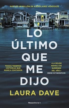 LO ÚLTIMO QUE ME DIJO | 9788418557965 | DAVE, LAURA | Llibreria L'Illa - Llibreria Online de Mollet - Comprar llibres online
