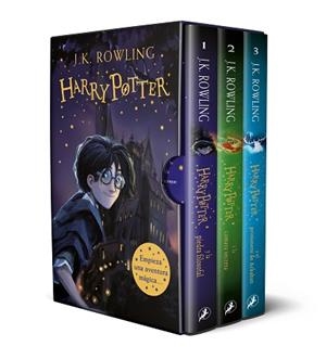 HARRY POTTER (EDICIÓN ESTUCHE CON LOS 3 PRIMEROS VOLÚMENES) | 9788418796180 | ROWLING, J.K. | Llibreria L'Illa - Llibreria Online de Mollet - Comprar llibres online