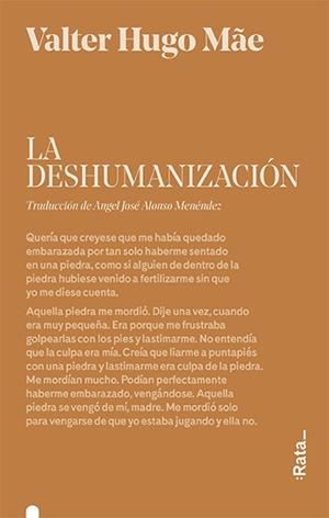 DESHUMANIZACIÓN, LA | 9788416738489 | HUGO MÃE, VALTER | Llibreria L'Illa - Llibreria Online de Mollet - Comprar llibres online