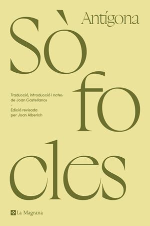 ANTÍGONA | 9788419013767 | SÒFOCLES | Llibreria L'Illa - Llibreria Online de Mollet - Comprar llibres online