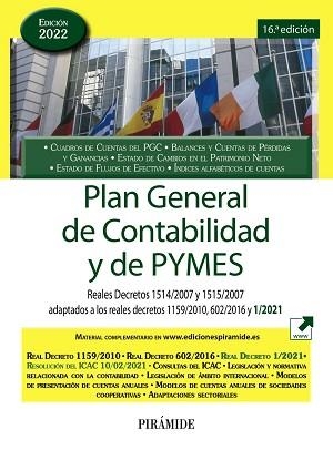 PLAN GENERAL DE CONTABILIDAD Y DE PYMES | 9788436846911 | EDICIONES PIRÁMIDE | Llibreria L'Illa - Llibreria Online de Mollet - Comprar llibres online