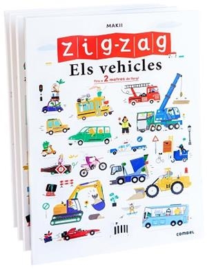 ZIG-ZAG ELS VEHICLES | 9788491018940 | MAKII | Llibreria L'Illa - Llibreria Online de Mollet - Comprar llibres online