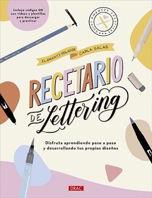 RECETARIO DE LETTERING | 9788498747232 | SALAS, CARLA | Llibreria L'Illa - Llibreria Online de Mollet - Comprar llibres online