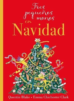 TRES PEQUEÑOS MONOS EN NAVIDAD | 9788419207975 | BLAKE, QUENTIN