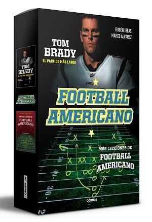 ESTUCHE FOOTBALL AMERICANO (MÁS LECCIONES DE FOOTBALL AMERICANO / TOM BRADY. EL | 9788412511079 | IBEAS, RUBÉN/ÁLVAREZ, MARCO | Llibreria L'Illa - Llibreria Online de Mollet - Comprar llibres online