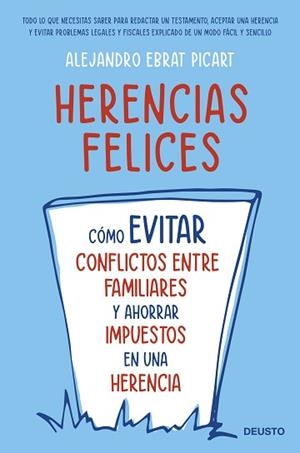 HERENCIAS FELICES | 9788423434404 | EBRAT PICART, ALEJANDRO | Llibreria L'Illa - Llibreria Online de Mollet - Comprar llibres online