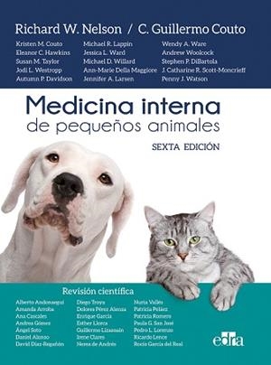 MEDICINA INTERNA DE PEQUEÑOS ANIMALES 6ª ED | 9788418339240 | NELSON, RICHARD W./COUTO, C. GUILLERMO | Llibreria L'Illa - Llibreria Online de Mollet - Comprar llibres online