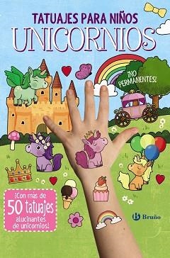 TATUAJES PARA NIÑOS. UNICORNIOS | 9788469667644 | LOTT, AMANDA | Llibreria L'Illa - Llibreria Online de Mollet - Comprar llibres online