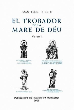 TROBADOR DE LA MARE DE DEU 2, EL | 9788498830330 | BENET I PETIT, JOAN | Llibreria L'Illa - Llibreria Online de Mollet - Comprar llibres online