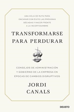 TRANSFORMARSE PARA PERDURAR | 9788423434701 | CANALS, JORDI | Llibreria L'Illa - Llibreria Online de Mollet - Comprar llibres online