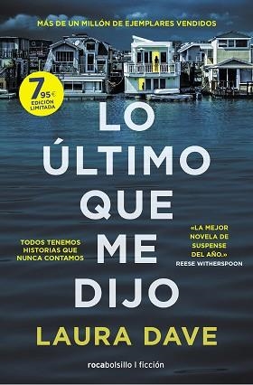 LO ÚLTIMO QUE ME DIJO | 9788418850721 | DAVE, LAURA | Llibreria L'Illa - Llibreria Online de Mollet - Comprar llibres online