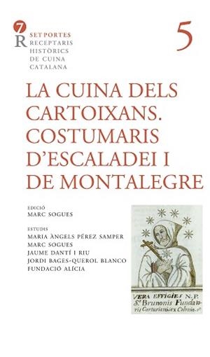CUINA DELS CARTOIXANS, LA | 9788472269026 | ANÒNIM | Llibreria L'Illa - Llibreria Online de Mollet - Comprar llibres online