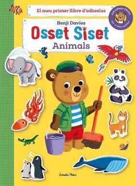 OSSET SISET. EL MEU PRIMER LLIBRE D'ADHESIUS. ANIMALS | 9788413894492 | DAVIES, BENJI | Llibreria L'Illa - Llibreria Online de Mollet - Comprar llibres online