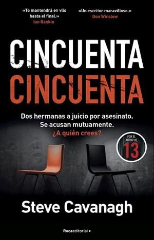 CINCUENTA CINCUENTA  | 9788419449375 | CAVANAGH, STEVE | Llibreria L'Illa - Llibreria Online de Mollet - Comprar llibres online