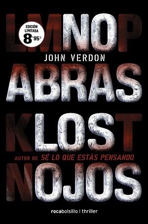 NO ABRAS LOS OJOS  | 9788418850905 | VERDON, JOHN | Llibreria L'Illa - Llibreria Online de Mollet - Comprar llibres online
