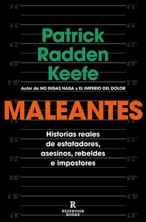 MALEANTES | 9788418052989 | KEEFE, PATRICK RADDEN | Llibreria L'Illa - Llibreria Online de Mollet - Comprar llibres online