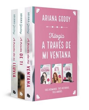 PACK TRILOGÍA HERMANOS HIDALGO (CONTIENE: A TRAVÉS DE MI VENTANA | A TRAVÉS DE T | 9788413147987 | GODOY, ARIANA | Llibreria L'Illa - Llibreria Online de Mollet - Comprar llibres online