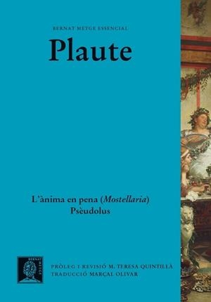 ÀNIMA EN PENA (MOSTELLARIA). PSÈUDOLUS | 9788498594119 | PLAUTE | Llibreria L'Illa - Llibreria Online de Mollet - Comprar llibres online