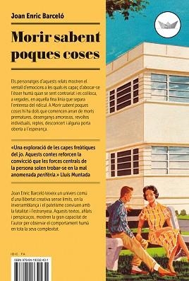 MORIR SABENT POQUES COSES | 9788419332431 | BARCELÓ, JOAN ENRIC | Llibreria L'Illa - Llibreria Online de Mollet - Comprar llibres online
