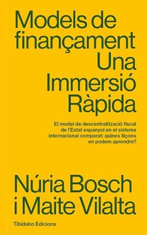 MODELS DE FINANÇAMENT | 9788410013001 | BOSCH ROCA, NÚRIA/VILALTA FERRER, MAITE | Llibreria L'Illa - Llibreria Online de Mollet - Comprar llibres online