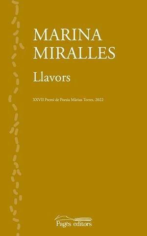 LLAVORS | 9788413034904 | MIRALLES MESTRE, MARINA | Llibreria L'Illa - Llibreria Online de Mollet - Comprar llibres online