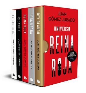 UNIVERSO REINA ROJA (ESTUCHE CON: REINA ROJA | LOBA NEGRA | REY BLANCO | CICATRI | 9788413145044 | GÓMEZ-JURADO, JUAN