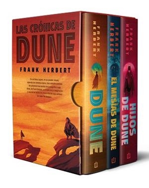 TRILOGÍA DUNE, EDICIÓN DE LUJO (ESTUCHE CON: DUNE | EL MESÍAS DE DUNE | HIJOS DE | 9788466367943 | HERBERT, FRANK | Llibreria L'Illa - Llibreria Online de Mollet - Comprar llibres online