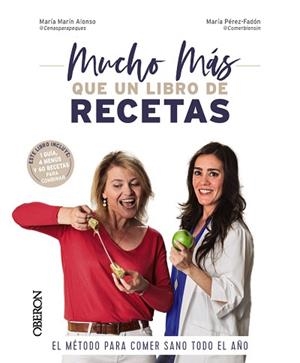 MUCHO MÁS QUE UN LIBRO DE RECETAS | 9788441548732 | MARÍN ALONSO, MARÍA/PERÉZ-FADÓN LLAMAZARES, MARÍA | Llibreria L'Illa - Llibreria Online de Mollet - Comprar llibres online