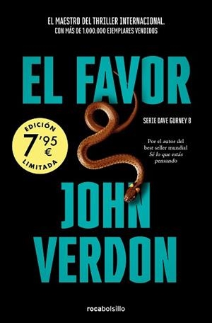 FAVOR (SERIE DAVID GURNEY 8), EL | 9788419498175 | VERDON, JOHN | Llibreria L'Illa - Llibreria Online de Mollet - Comprar llibres online