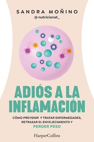 ADIÓS A LA INFLAMACIÓN | 9788410021181 | MOÑINO, SANDRA | Llibreria L'Illa - Llibreria Online de Mollet - Comprar llibres online