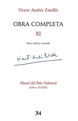 OBRA COMPLETA REVISADA, VOLUM 11 | 9788417469788 | ANDRÉS ESTELLÉS, VICENT | Llibreria L'Illa - Llibreria Online de Mollet - Comprar llibres online