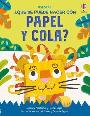 QUÉ SE PUEDE HACER CON PAPEL Y COLA? | 9781835403273 | MACLAINE, JAMES/COPE, LIZZIE