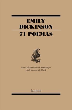 71 POEMAS (NUEVA EDICIÓN REVISADA) | 9788426426956 | DICKINSON, EMILY | Llibreria L'Illa - Llibreria Online de Mollet - Comprar llibres online